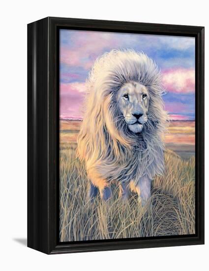 Timbavati Messenger-Jan Henderson-Framed Stretched Canvas