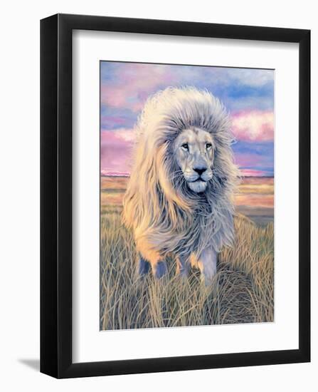 Timbavati Messenger-Jan Henderson-Framed Art Print