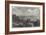 Timber-Booms on the St John River, New Brunswick-null-Framed Giclee Print