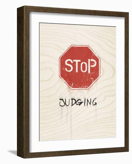 Timber Talk - Stop-Tom Frazier-Framed Giclee Print