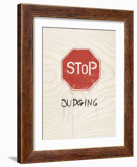 Timber Talk - Stop-Tom Frazier-Framed Giclee Print