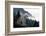 Timber Wolf Hunting in Mountain-Volodymyr Burdiak-Framed Photographic Print