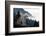 Timber Wolf Hunting in Mountain-Volodymyr Burdiak-Framed Photographic Print