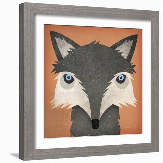 Timber Wolf-Ryan Fowler-Framed Art Print