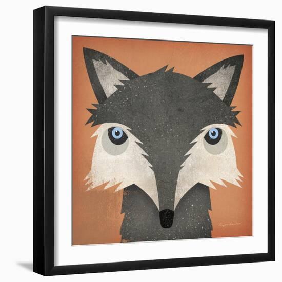 Timber Wolf-Ryan Fowler-Framed Art Print