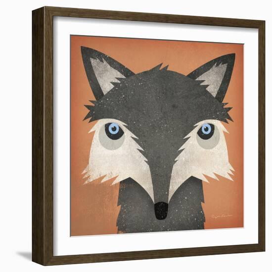 Timber Wolf-Ryan Fowler-Framed Premium Giclee Print