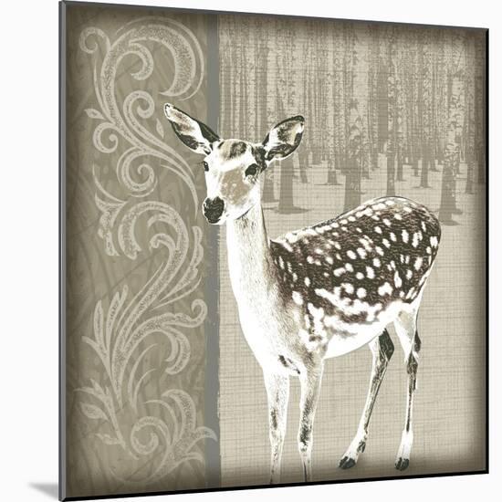 Timberland Fawn-Dorothea Taylor-Mounted Art Print