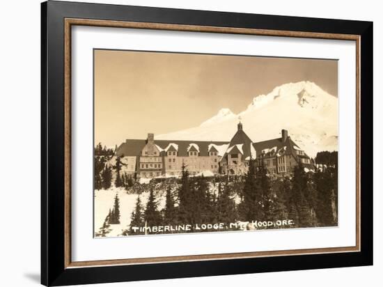 Timberline Lodge, Mt. Hood, Oregon-null-Framed Premium Giclee Print