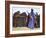 Timbuktu, A Group of Tuareg Men and Women Sing and Dance Near their Desert Home, Mali-Nigel Pavitt-Framed Photographic Print