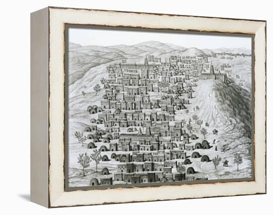 Timbuktu Engraving-null-Framed Premier Image Canvas