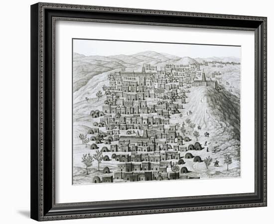 Timbuktu Engraving-null-Framed Giclee Print