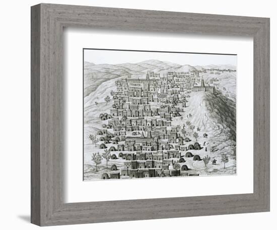 Timbuktu Engraving-null-Framed Premium Giclee Print