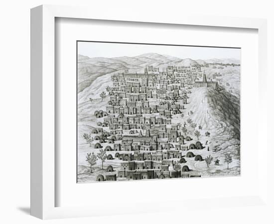 Timbuktu Engraving-null-Framed Premium Giclee Print