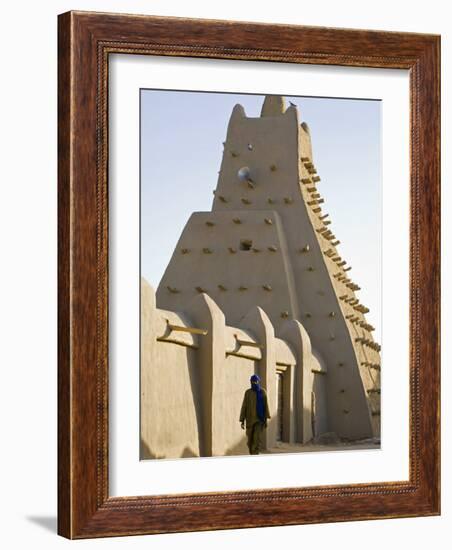 Timbuktu, the Sankore Mosque at Timbuktu Which Was Built in the 14th Century, Mali-Nigel Pavitt-Framed Photographic Print