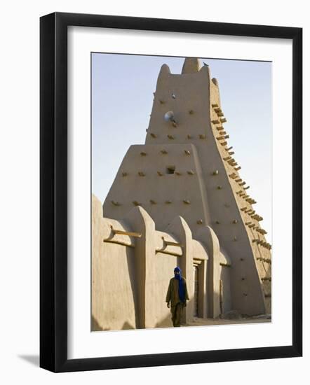 Timbuktu, the Sankore Mosque at Timbuktu Which Was Built in the 14th Century, Mali-Nigel Pavitt-Framed Photographic Print