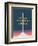 Time And Space Rocket-null-Framed Art Print