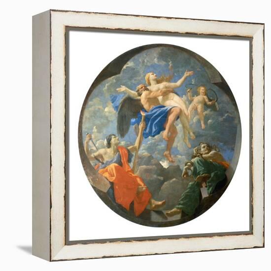 Time and Truth-Nicolas Poussin-Framed Premier Image Canvas