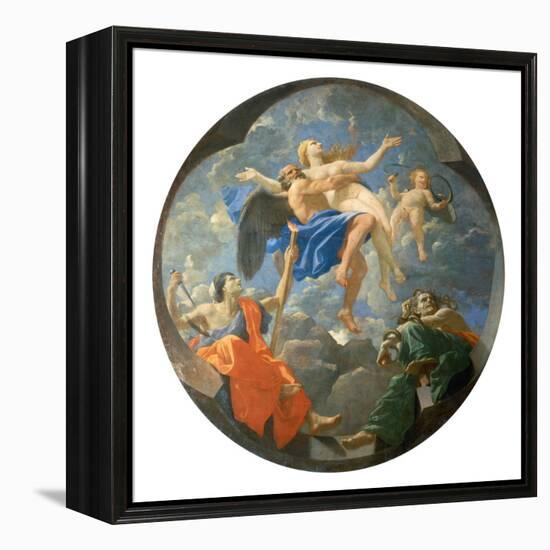 Time and Truth-Nicolas Poussin-Framed Premier Image Canvas