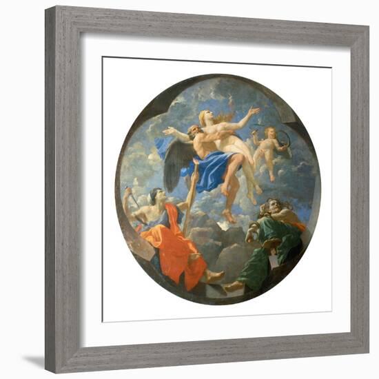 Time and Truth-Nicolas Poussin-Framed Giclee Print