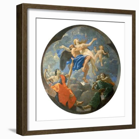 Time and Truth-Nicolas Poussin-Framed Giclee Print