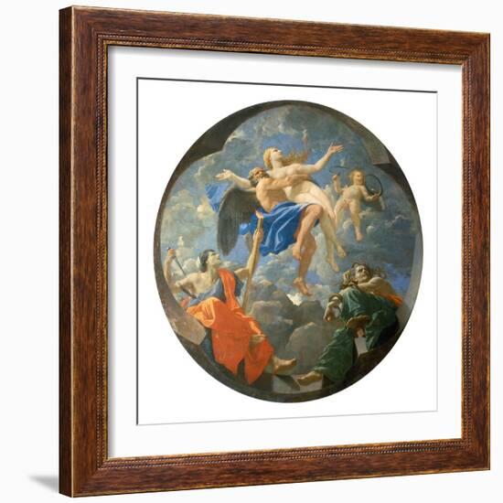 Time and Truth-Nicolas Poussin-Framed Giclee Print