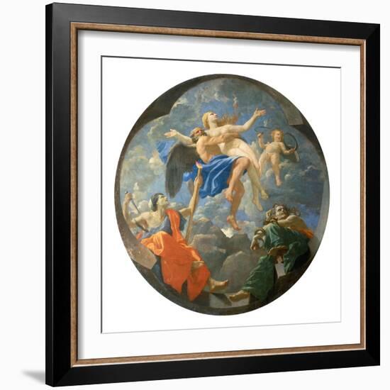 Time and Truth-Nicolas Poussin-Framed Giclee Print