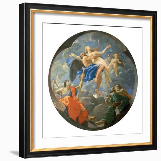 Time and Truth-Nicolas Poussin-Framed Giclee Print