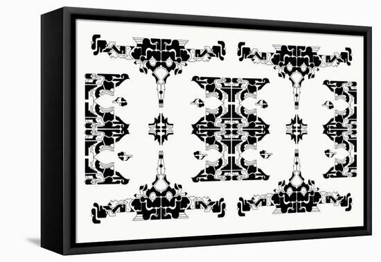 Time Annimo-null-Framed Stretched Canvas