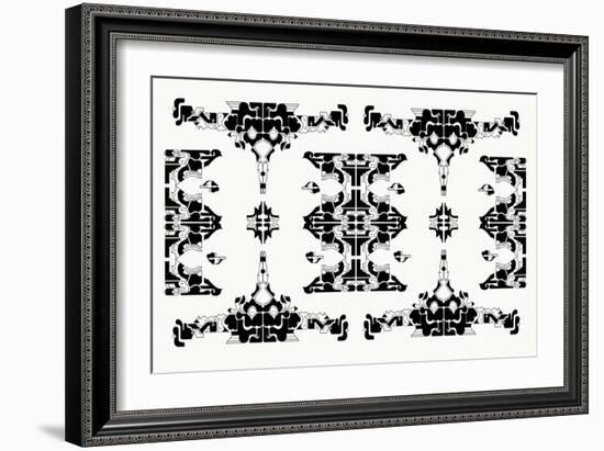 Time Annimo-null-Framed Art Print