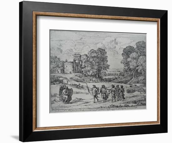 Time, Apollo, and the Seasons, 1662-Claude Lorraine-Framed Giclee Print