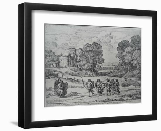 Time, Apollo, and the Seasons, 1662-Claude Lorraine-Framed Giclee Print