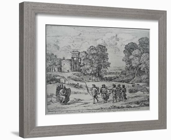 Time, Apollo, and the Seasons, 1662-Claude Lorraine-Framed Giclee Print