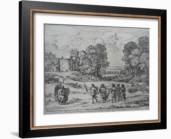 Time, Apollo, and the Seasons, 1662-Claude Lorraine-Framed Giclee Print