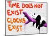 Time does not exist-Masterfunk collective-Mounted Giclee Print