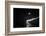 time exposure, beam of light at night, Germany-Benjamin Engler-Framed Photographic Print