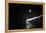 time exposure, beam of light at night, Germany-Benjamin Engler-Framed Premier Image Canvas