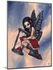 Time Flies - Hourglass Fairy-Jasmine Becket-Griffith-Mounted Art Print