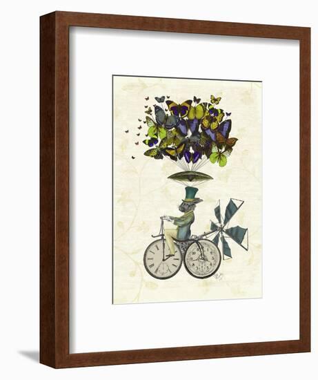 Time Flies Rabbit-Fab Funky-Framed Premium Giclee Print