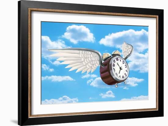 Time Flies-Spencer Sutton-Framed Giclee Print