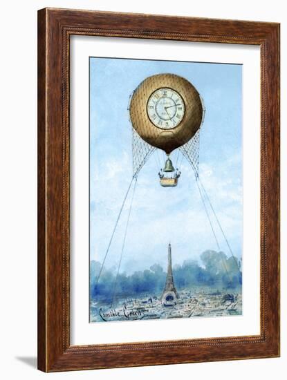 Time Flies-null-Framed Art Print