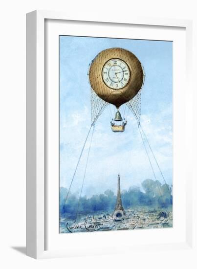 Time Flies-null-Framed Art Print