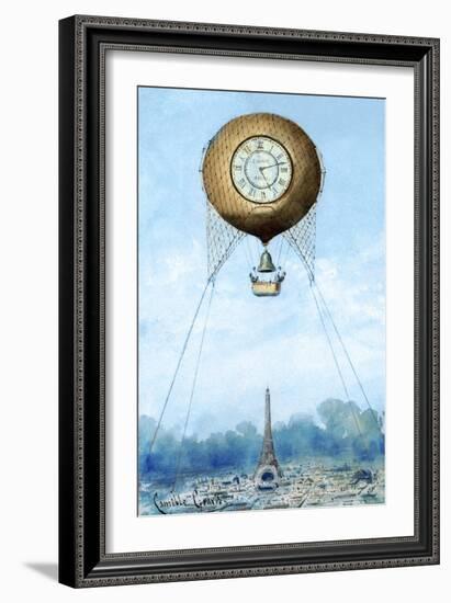 Time Flies-null-Framed Art Print