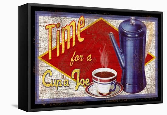 Time for a Cup'a Joe-Kate Ward Thacker-Framed Premier Image Canvas