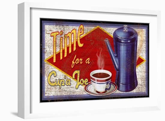 Time for a Cup'a Joe-Kate Ward Thacker-Framed Giclee Print