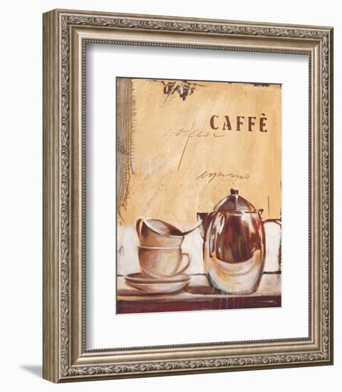 Time for Caffé-Anna Flores-Framed Art Print