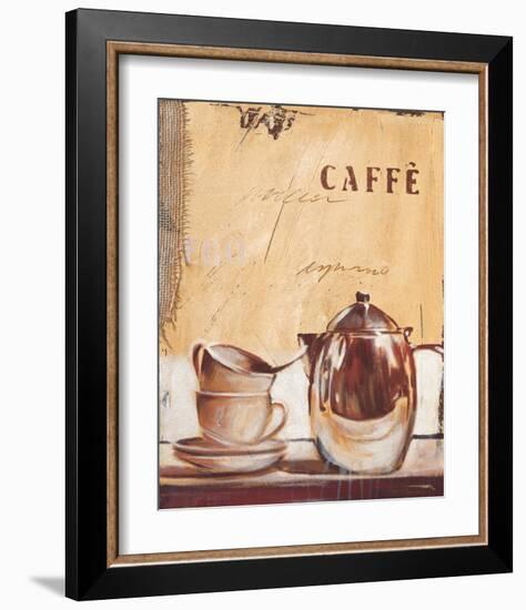 Time for Caffé-Anna Flores-Framed Art Print