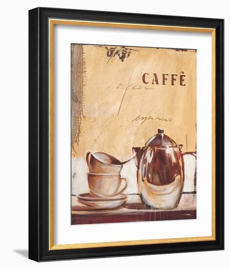 Time for Caffé-Anna Flores-Framed Art Print