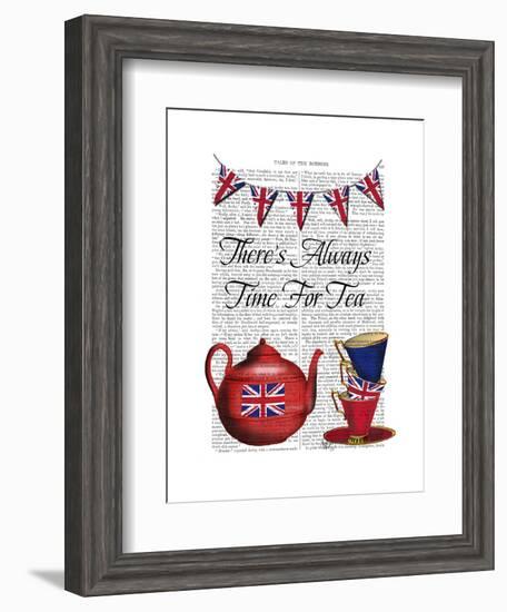 Time for Tea-Fab Funky-Framed Art Print