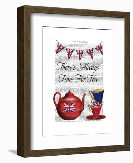 Time for Tea-Fab Funky-Framed Art Print