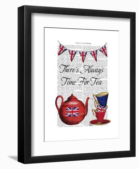 Time for Tea-Fab Funky-Framed Art Print